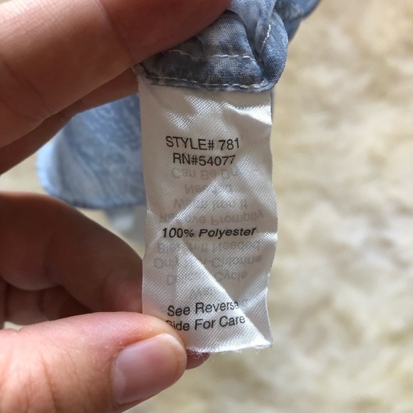 Cabi Sheer Ombre Fade Out Dolman Sleeve Top 781 XS - Picture 6 of 8